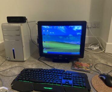 My floor windows XP setup