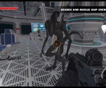 Space Shooter Alien Games FPS Android Gameplay