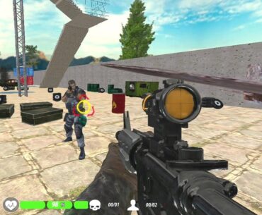 FPS Shooting War Game - Gun Shooting Games _ Android Gameplay SOBX7