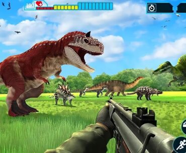 Dino hunting games, Play dinosaur games become expert in animal shooting games.