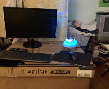 Why buy a desk if you can build one out of cardboard? Why buy a gaming chair if you can use your bed?