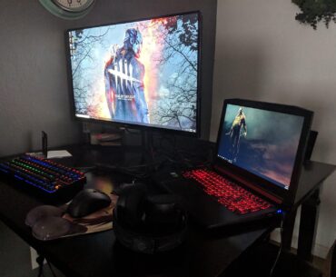 Has anybody ever used a kitchen table as their "desk"?