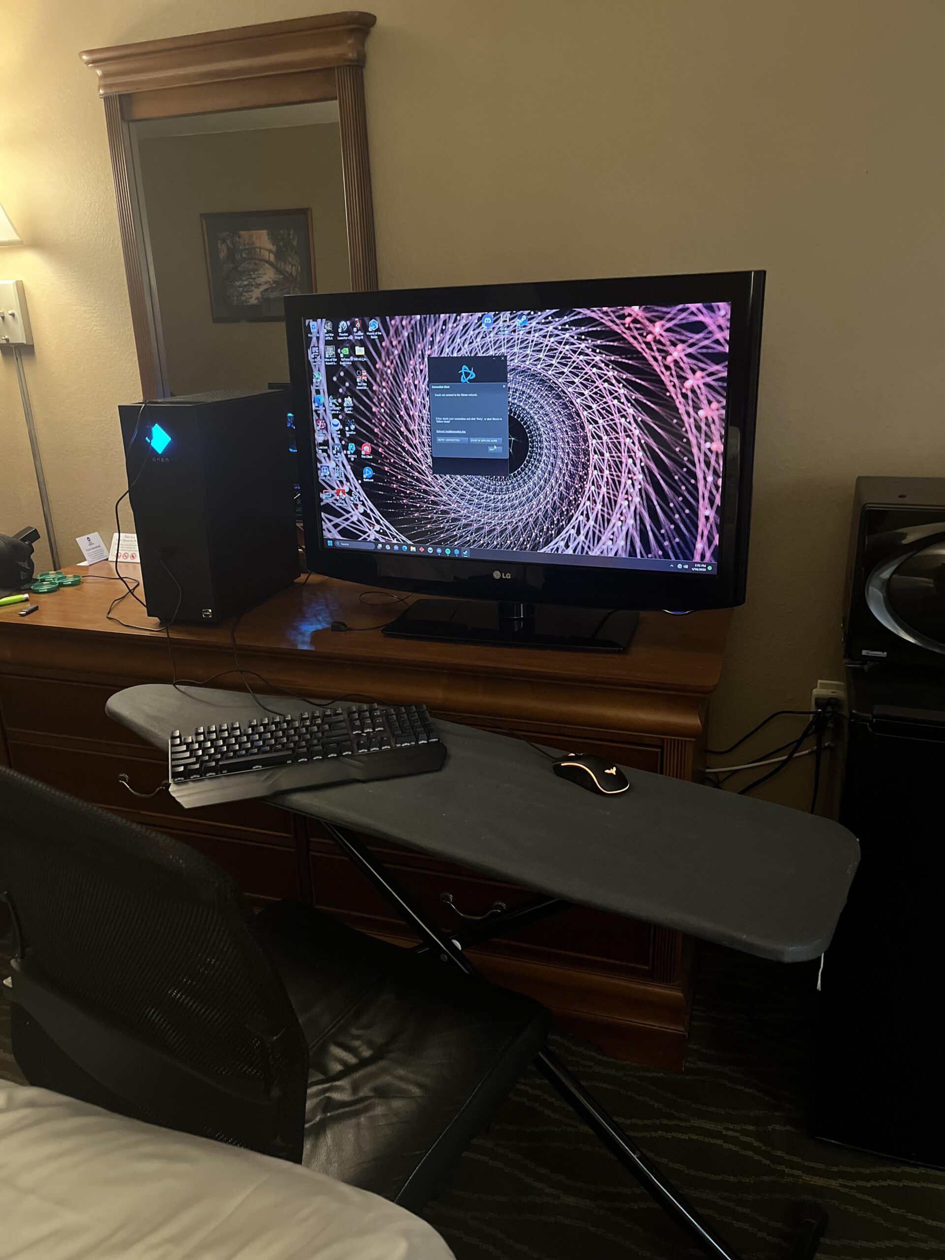 travel computer setup