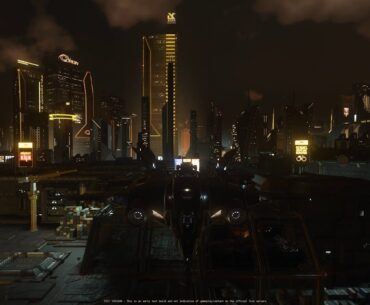 Star Citizen PTU (3.19) - Lorville Cityscape - First Look at the Lorville Skyline 2.0