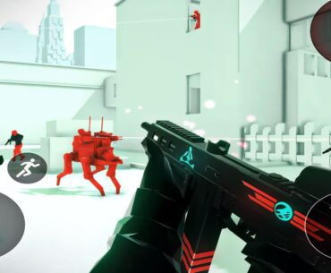 Shadow Shooting Pixel FPS Game  _ Android Gameplay