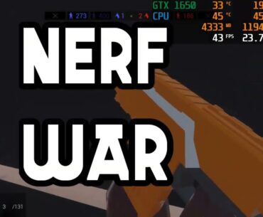 Nerf First Person Shooter