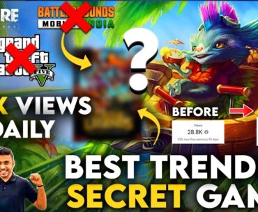 Top Best Games To Start YouTube Channel | Trending Games in India | Grow Gaming Channel Fast 1000%