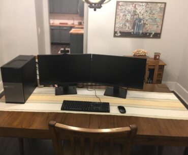 Mother’s Day present for my Mom’s WFH setup