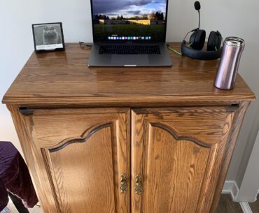 “Yeah I’ve got a standing desk”