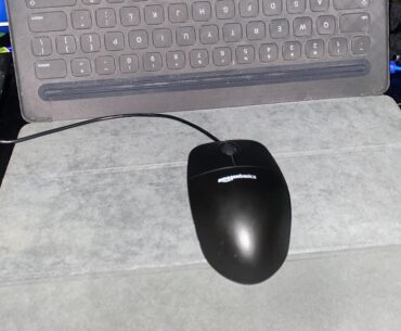 my mouse pad with amazon basics mouse. catch me in the gulag.