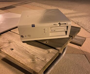 Found a Pentium 2 on the side of the road. Can’t wait to fire it up