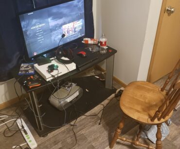 I can't even afford a desk :(