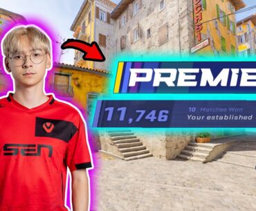 VALORANT TENZ GET HIS RANK IN CS2 PREMIER - Tenz Play New Inferno in CS2