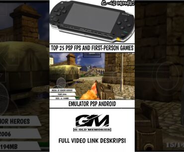 Best PSP FPS Games