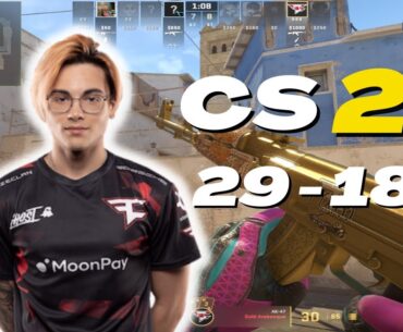 【CS2 POV + Utility】Twistzz (29-18) (mirage) | FACEIT Ranked | Nov 3, 2023