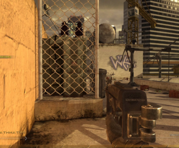 How the heck did he even get up there? (MW2009)