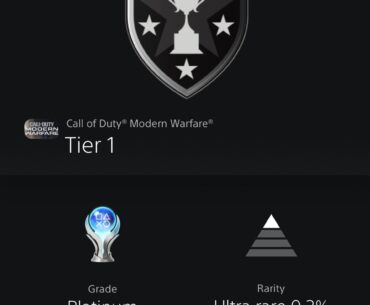 Call Of Duty: Modern Warfare, platinum trophy #40