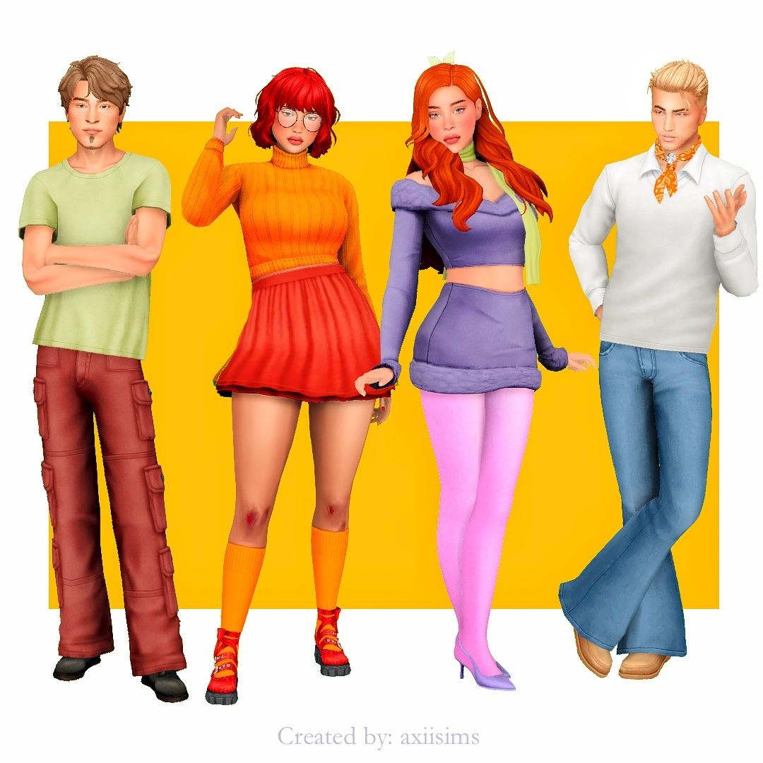 I created the Scooby-Doo characters in The Sims 4. - FPSHUB