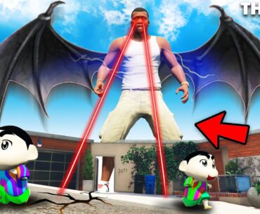 GTA 5 : Franklin & Shinchan Save Los Santos With Their Magical Powers GTA 5 !