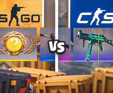 CS:GO VS CS2 - ГДЕ ЛУЧШЕ ОТКРЫВАТЬ КЕЙСЫ?! ЗАПУСТИЛ КС ГО И ОТКРЫЛ КЕЙСЫ!