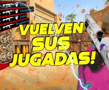 ¡REACCIONANDO A SUS JUGADAS PERO EN COUNTER STRIKE 2!