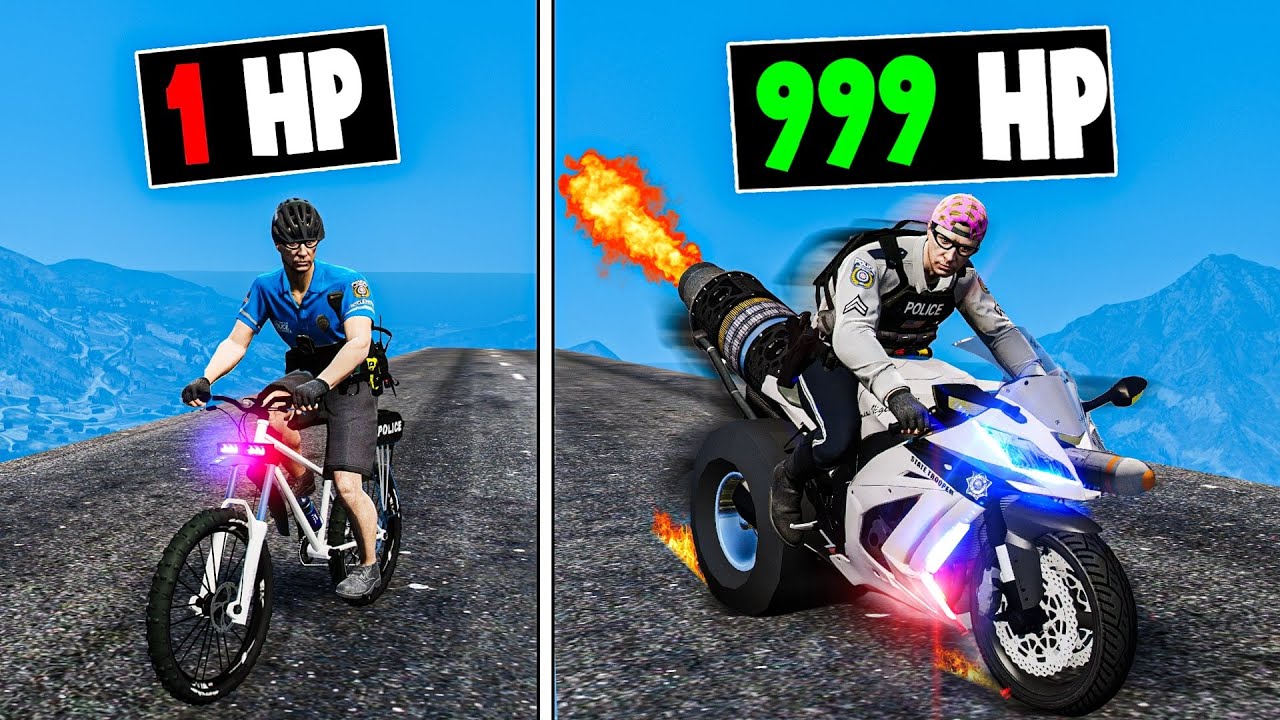 Upgrading To The Fastest Police Bike In Gta 5 Fpshub 6989