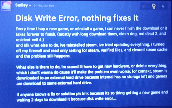 disk write error mailbird was unable to write to