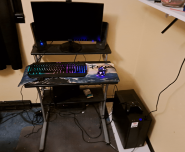 My soon to be former setup