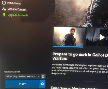 mw2019 launcher says “you cant play call of duty yet”