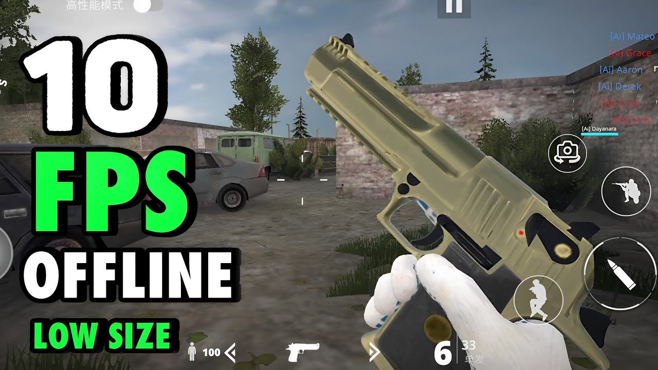 10 Best Offline FPS Games Low Size For Android 2024 PART 5 FPSHUB