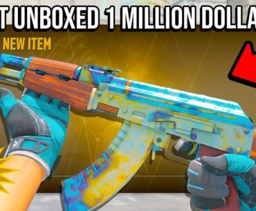 THIS $1,000,000 CS2 SKIN FINALLY GOT UNBOXED...