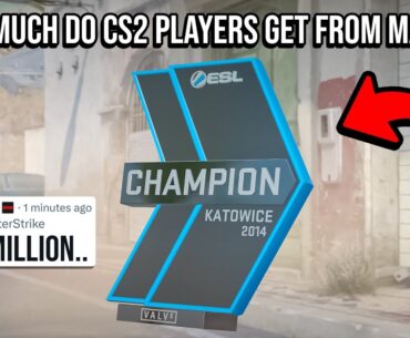 HOW MUCH DO YOU GET IF YOU PLAY ON CS2 MAJOR?