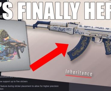THE NEW CS2 UPDATE IS HERE!! (NEW CASE + STICKER CAPSULE AND MORE!!!)