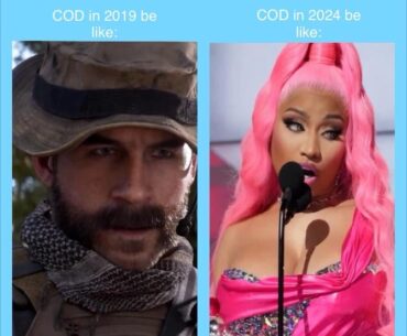 Older COD gams vs COD games in 2024