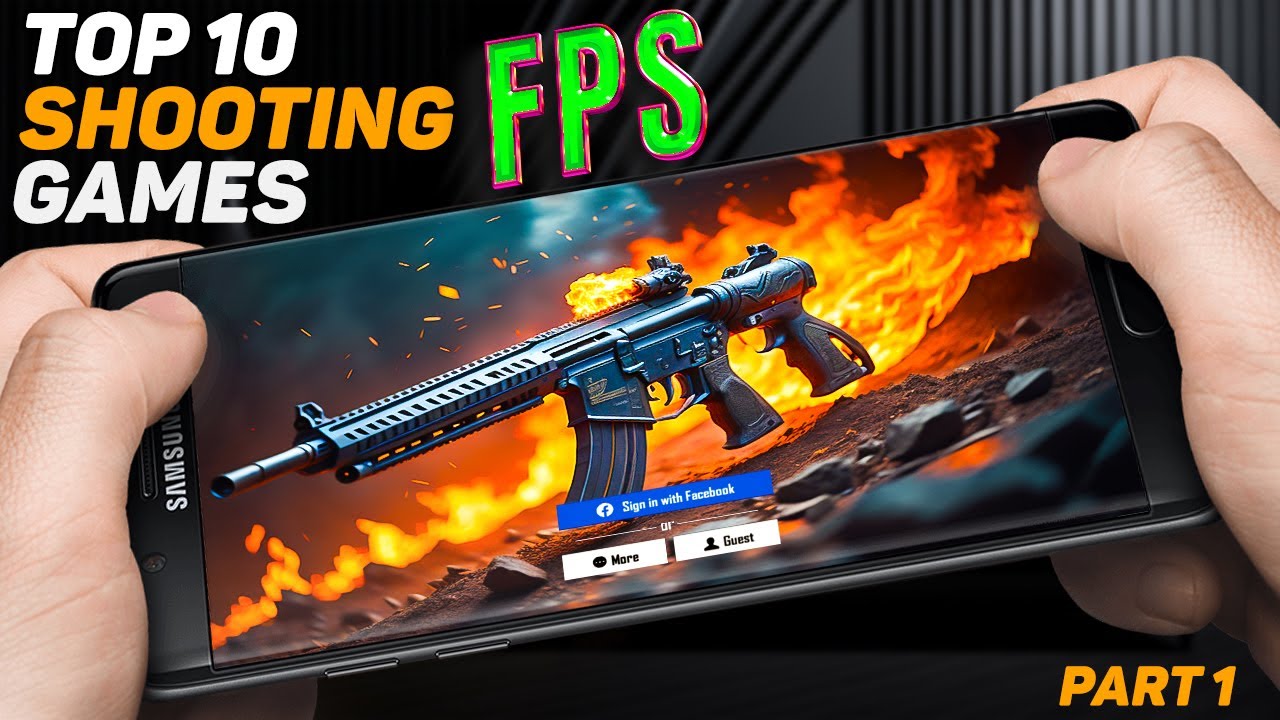 Top 10 Shooting FPS Games For Android Part 1 top 10 best FPS games