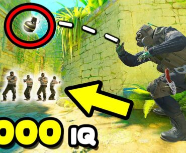 NADE PREDICTIONS = 1000 IQ! - COUNTER STRIKE 2 CLIPS