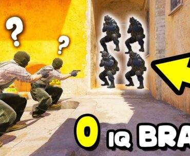 0 IQ BRAIN TEAM! - COUNTER STRIKE 2 CLIPS