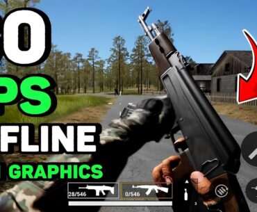 Top 30 Best Offline FPS Games High Graphics For Android 2024 | OFFLINE FPS HIGH GRAPHICS