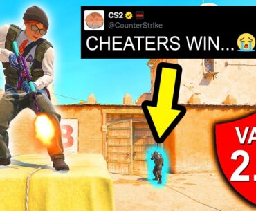 CHEATERS WIN WITH VAC ANTI-CHEAT! - COUNTER STRIKE 2 CLIPS