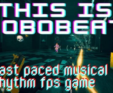 Do you like fast paced musical rhythm fps games games? This is Robobeat.