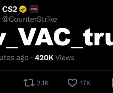 New VAC Command + Valve Selling to Microsoft