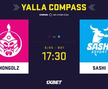 MONGOLZ vs SASHI - YaLLa Compass 2024 - Group stage - MN cast