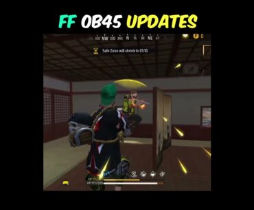 Free Fire OB45 Update Changes | Free Fire New Event | Weather Army |