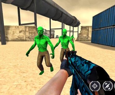 monster fps offline strike game - zombie hantar fps game - Android gameplay