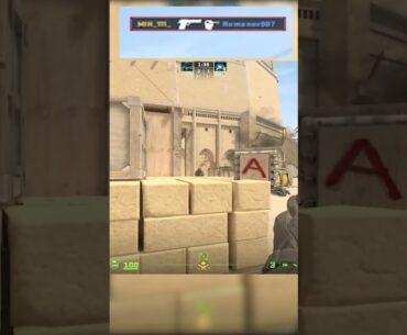 2v1 cu Desert Eagle-u pe CS2  #cs2clips #csgo #csgoromania #ggitroll  #gaming  #csgobestclips