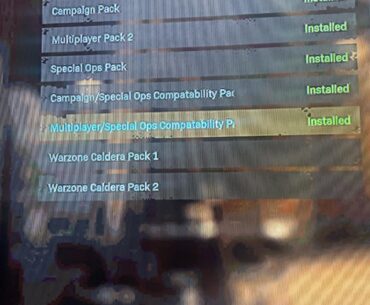 [PS5] Hi, modern warfare wont let me install all the packs needed to play multiplayer and I cant find them, can anyone help please?