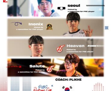 Korea team for PNC