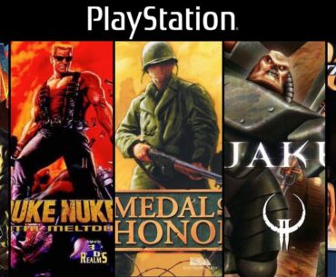 First Person Shooter Games for PS1