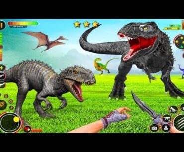 Wild Dino Hunting Jungle Games:Shooter FPS Game -AndroidGamePlay#10