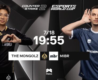 MONGOLZ vs MIBR - EWC 2024 - Last Chance Stage - BO1 - MN cast